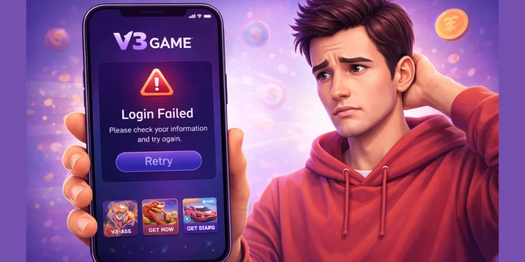V3 Game Login Error